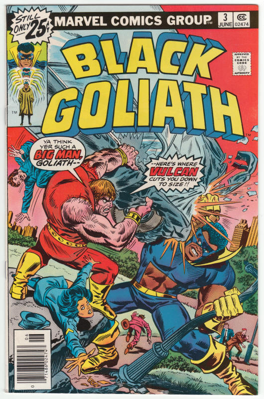 Black Goliath #3 front cover