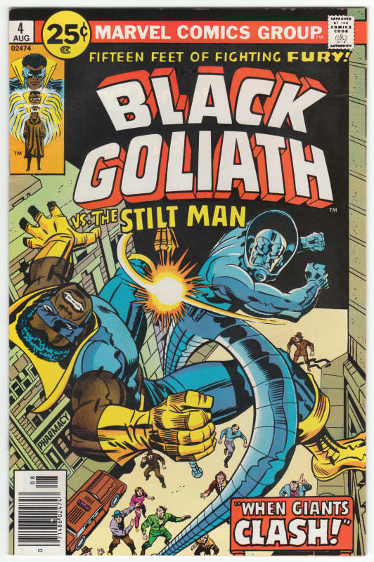 Black Goliath #4 front cover