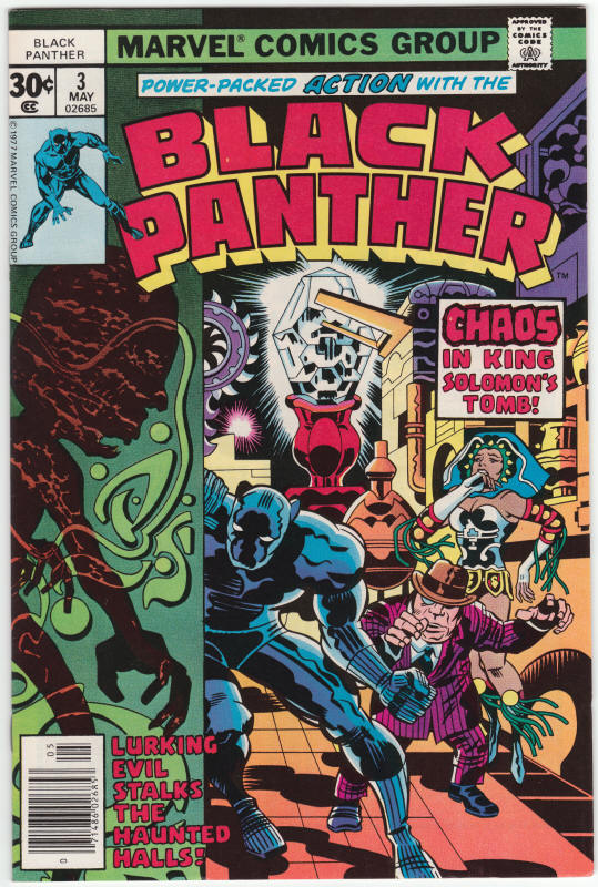 Black Panther 3 front cover