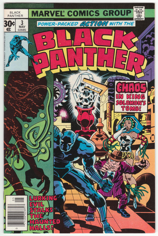 Black Panther 3 front cover