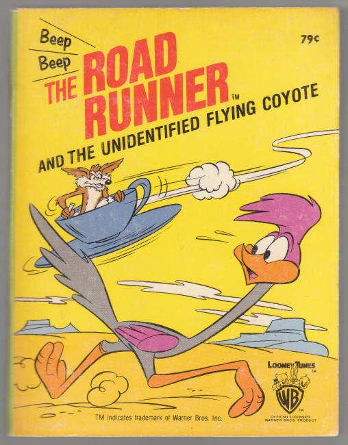 The Road Runner And The Unidentified Flying Coyote front cover