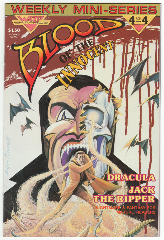 Blood Of The Innocent #4 front cover