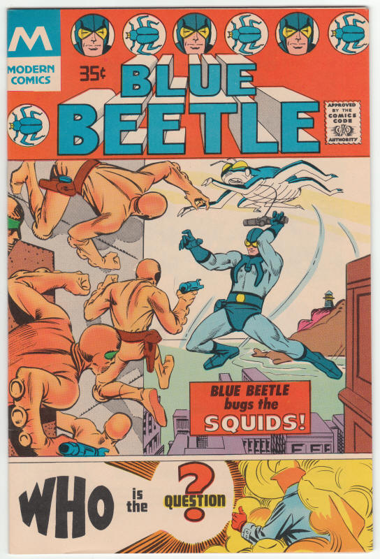 Blue Beetle 1 front cover