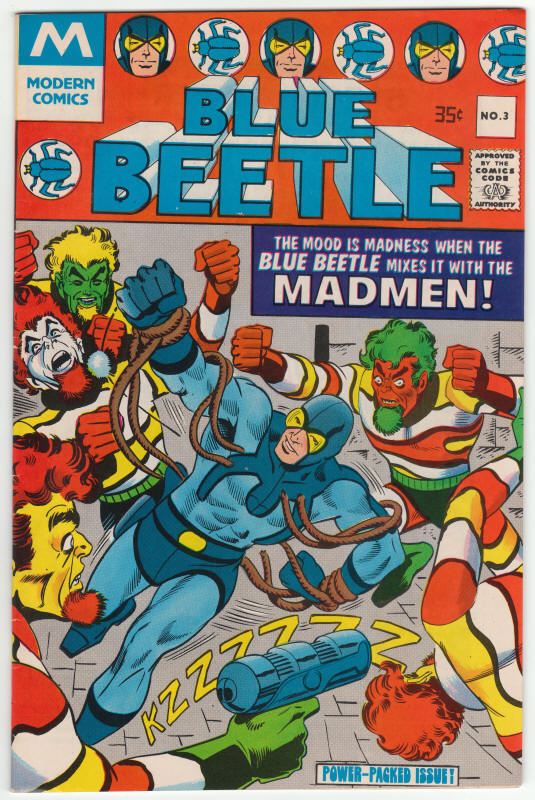 Blue Beetle 3 front cover
