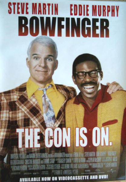 Bowfinger Home Video Poster