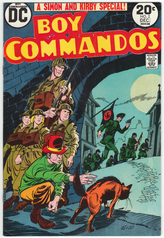 Boy Commandos #2 front cover