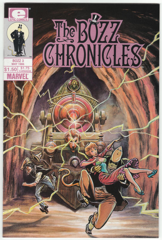 The Bozz Chronicles #3 front cover