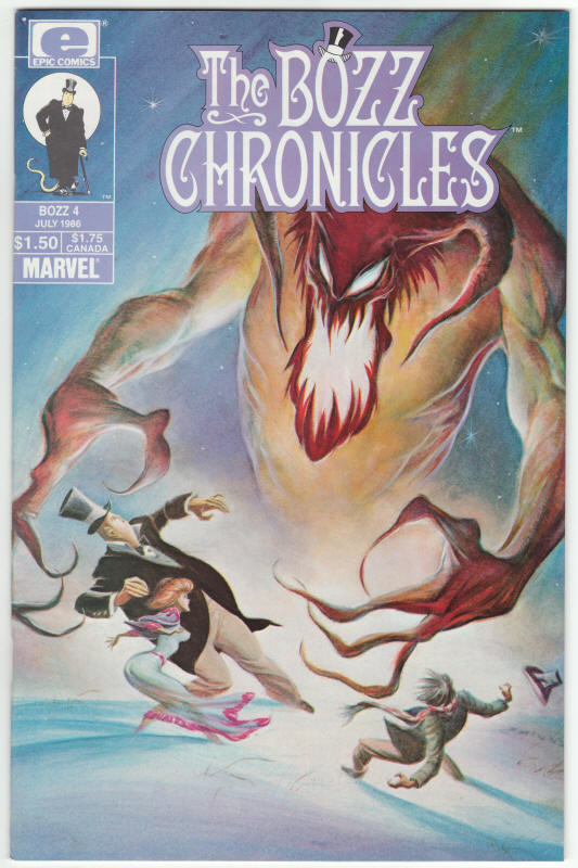 The Bozz Chronicles #4 front cover