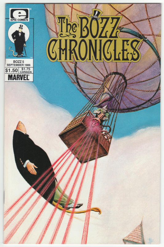 The Bozz Chronicles #5 front cover