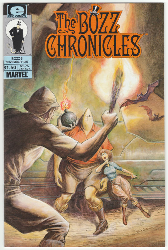 The Bozz Chronicles #6 front cover