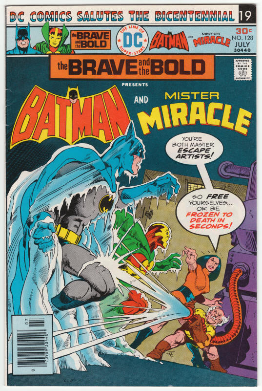 The Brave and The Bold #128 front cover
