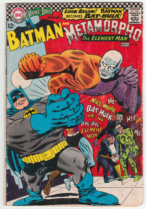 The Brave and The Bold #68 front cover