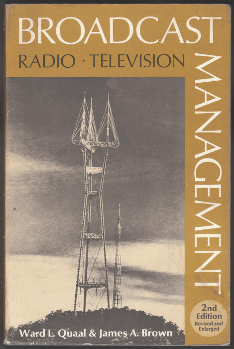 Broadcast Management front cover