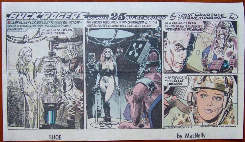 Buck Rogers Sunday Newspaper Strip 12-07-1980