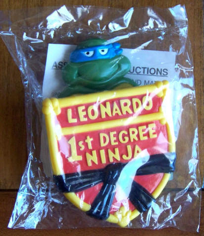 Burger King Teenage Mutant Ninja Turtles Leonardo Rad Badge