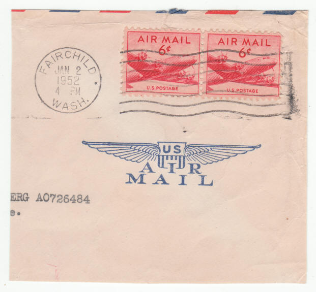 Scott #C39 Skymaster Air Mail Stamp Pair