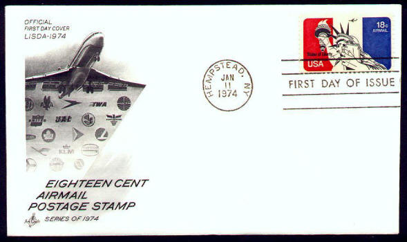 Scott #C87 LISDA Airmail First Day Cover