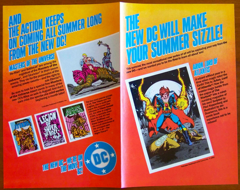 Arion He-Man DC Comics Promo