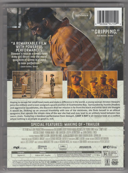 Camp X-Ray DVD