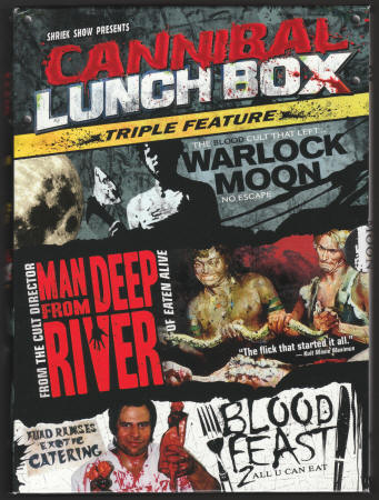 Cannibal Lunch Box Triple Feature DVD Set