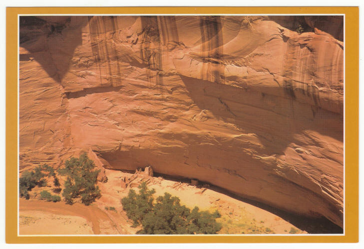 Canyon De Chelly Antelope House Ruin Post Card