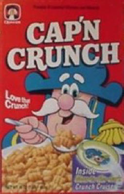 Cap'n Crunch Cereal Box Crunch Cruiser