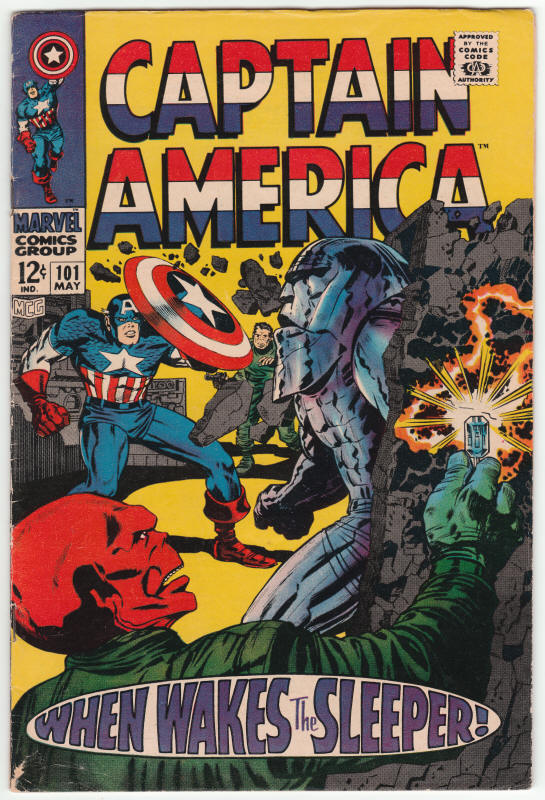 Captain America 101 front cover