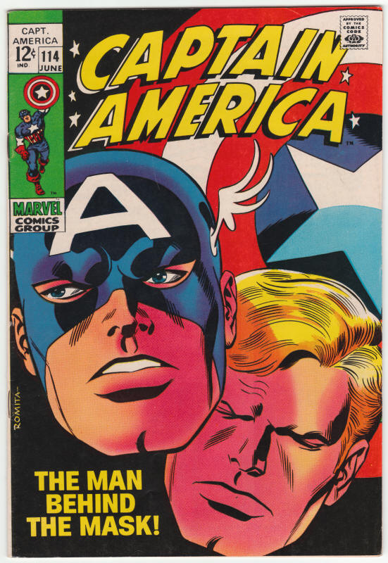 Captain America #114 front cover