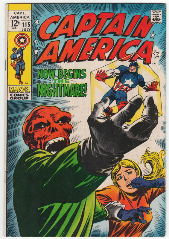 Captain America #115 front cover
