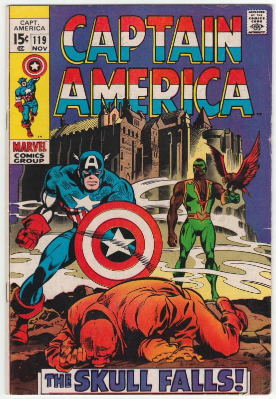Captain America #119 front cover