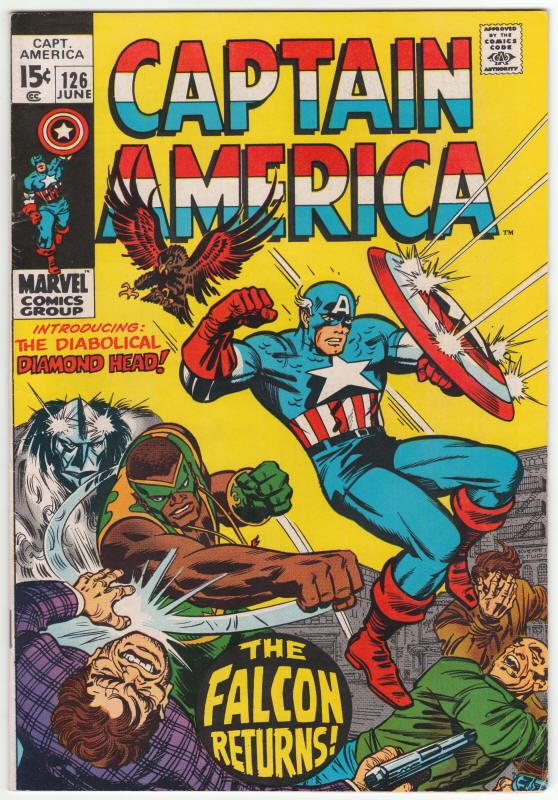 Captain America #126 front cover