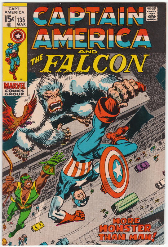 Captain America #135 front cover