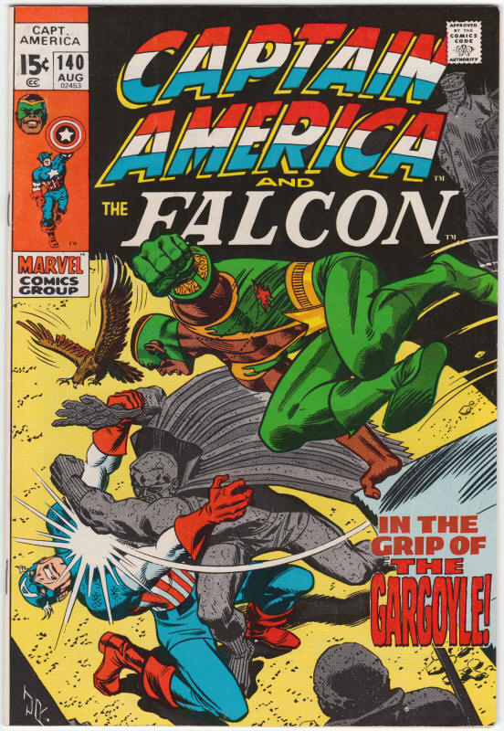 Captain America #140 front cover