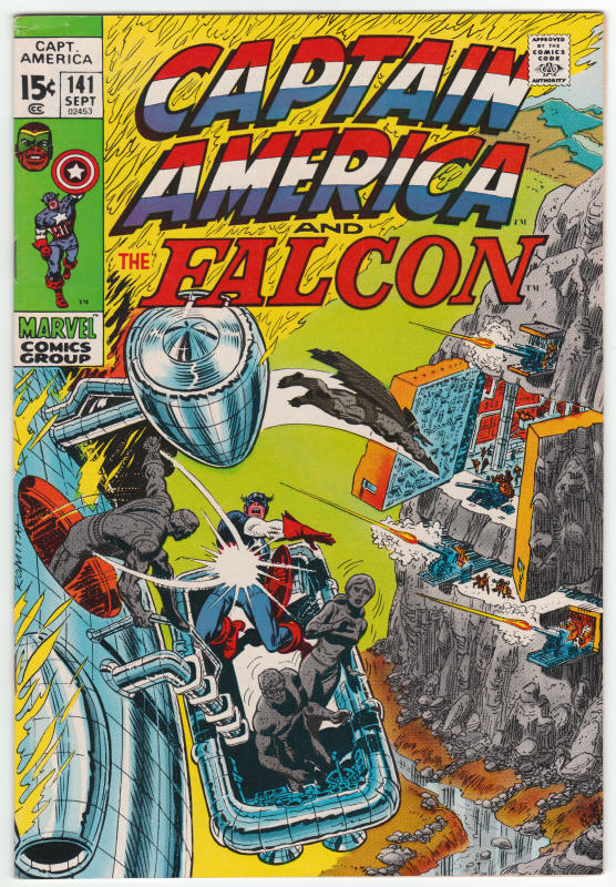 Captain America #141 front cover