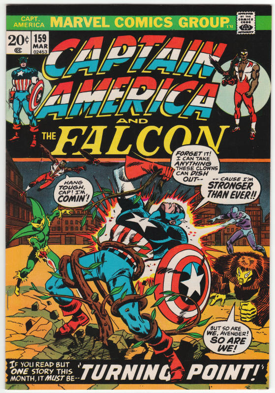 Captain America #159 front cover