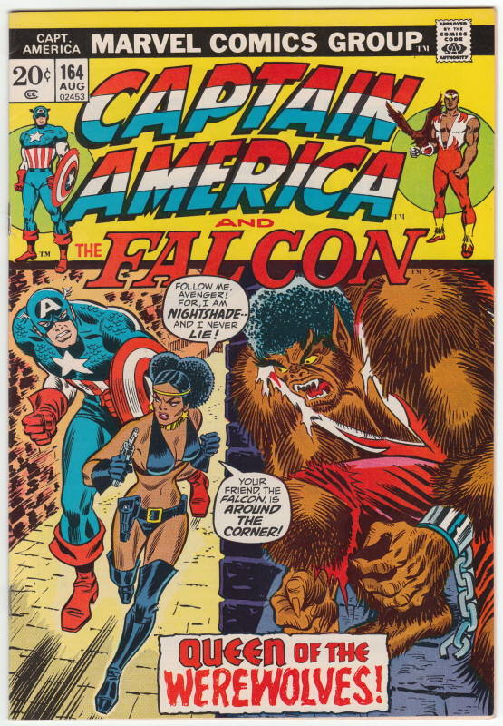 Captain America #164 front cover
