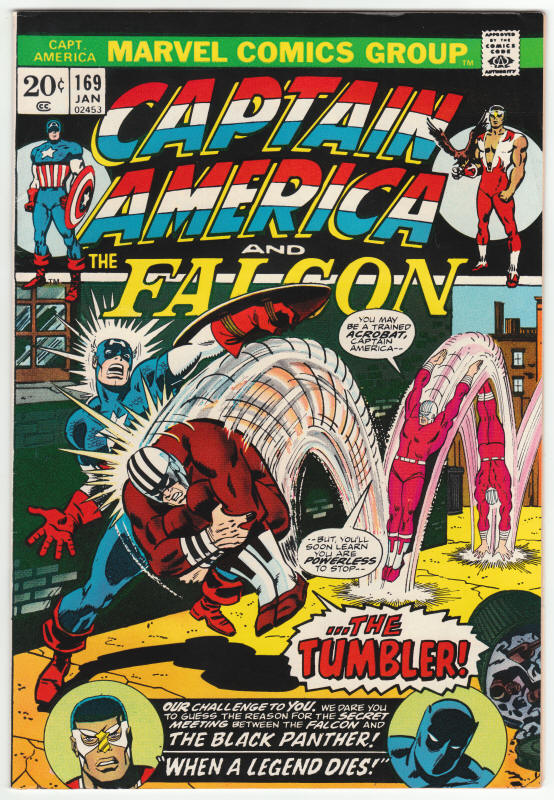 Captain America #169 front cover
