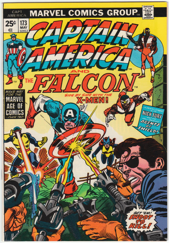 Captain America #173 front cover