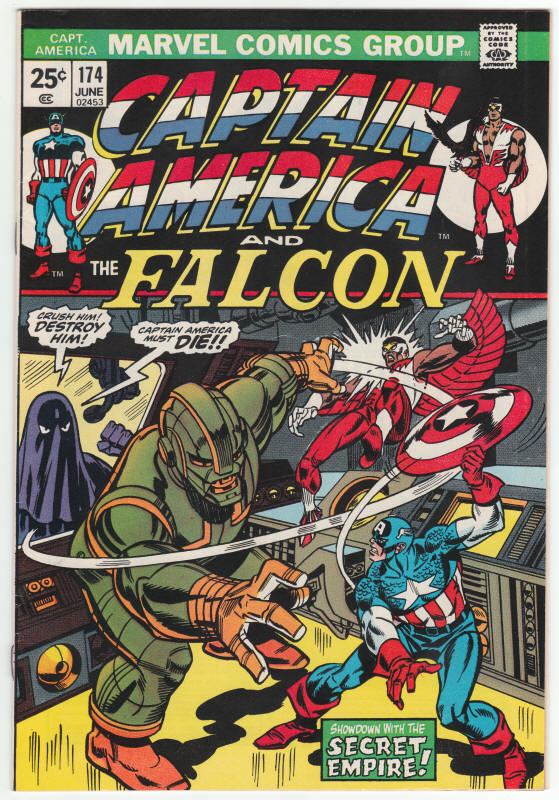 Captain America #174 front cover