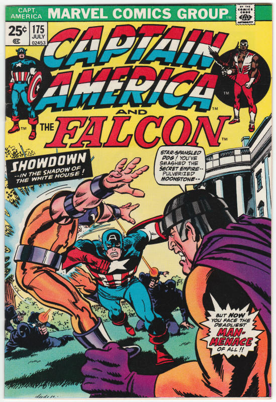 Captain America #175 front cover