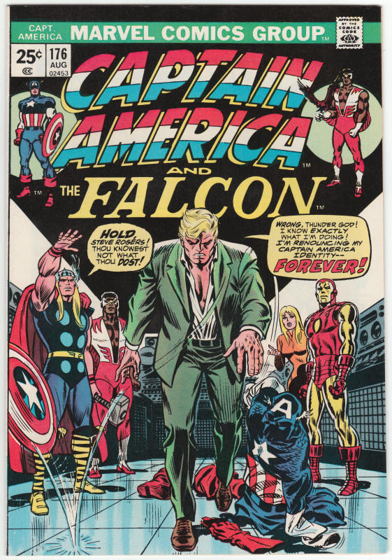 Captain America #176 front cover