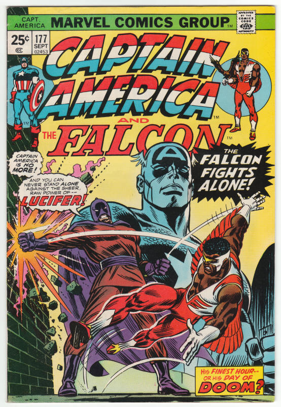 Captain America #177 front cover