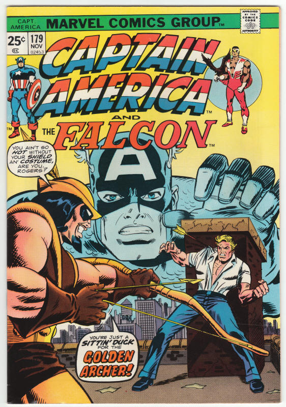 Captain America #179 front cover