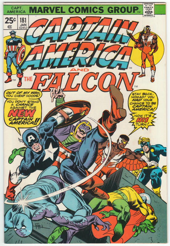 Captain America #181 front cover