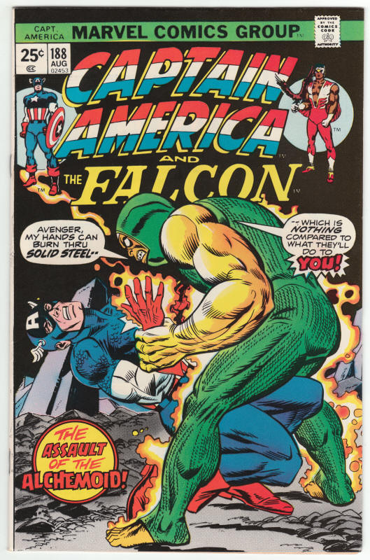 Captain America #188 front cover