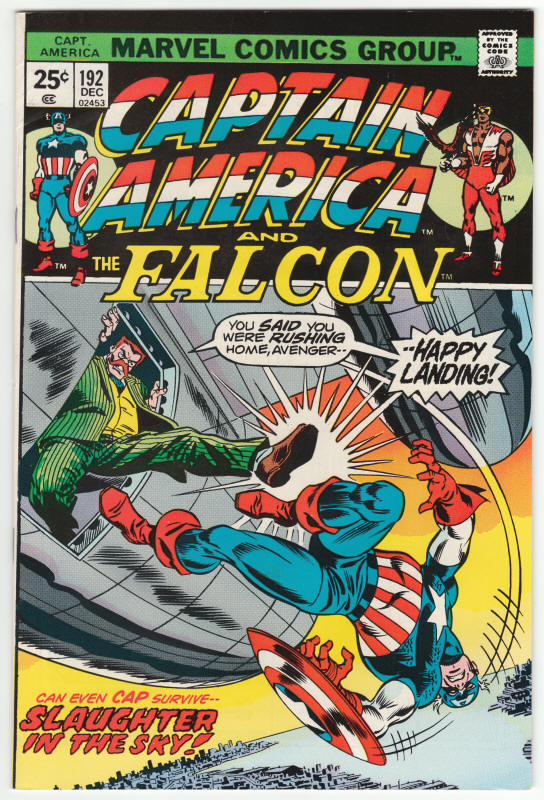 Captain America #192 front cover