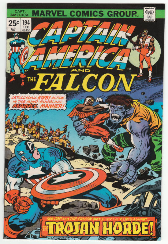 Captain America 194 front cover