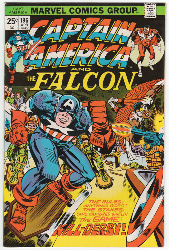 Captain America 196 VF+ front cover
