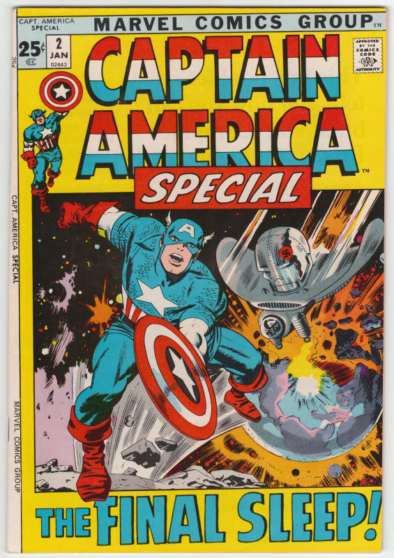 Captain America Special #2 front cover