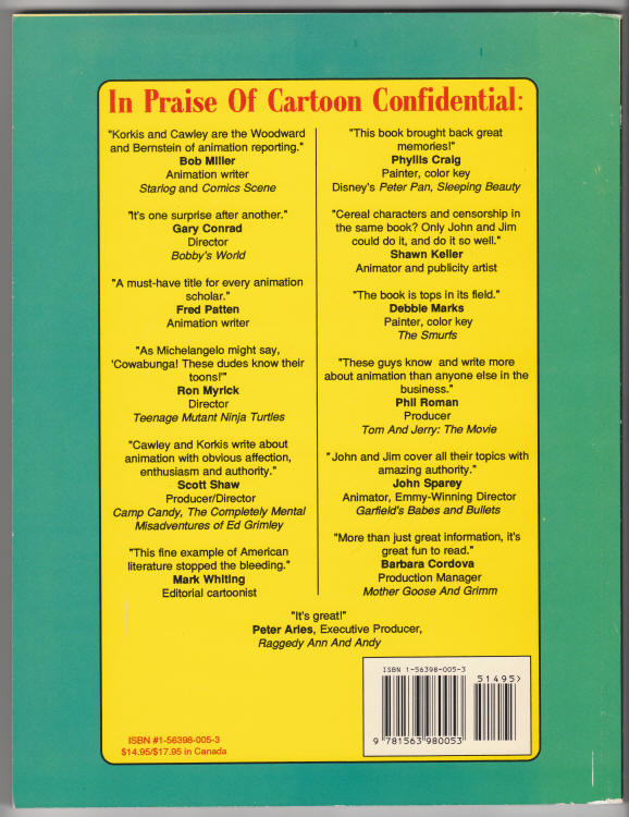 Cartoon Confidential back cover